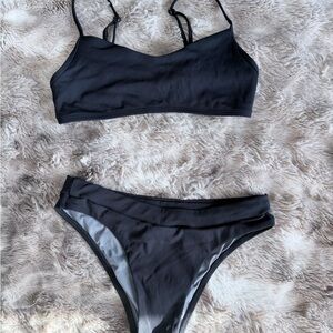 Jolyn Clothing Black Bikini Set